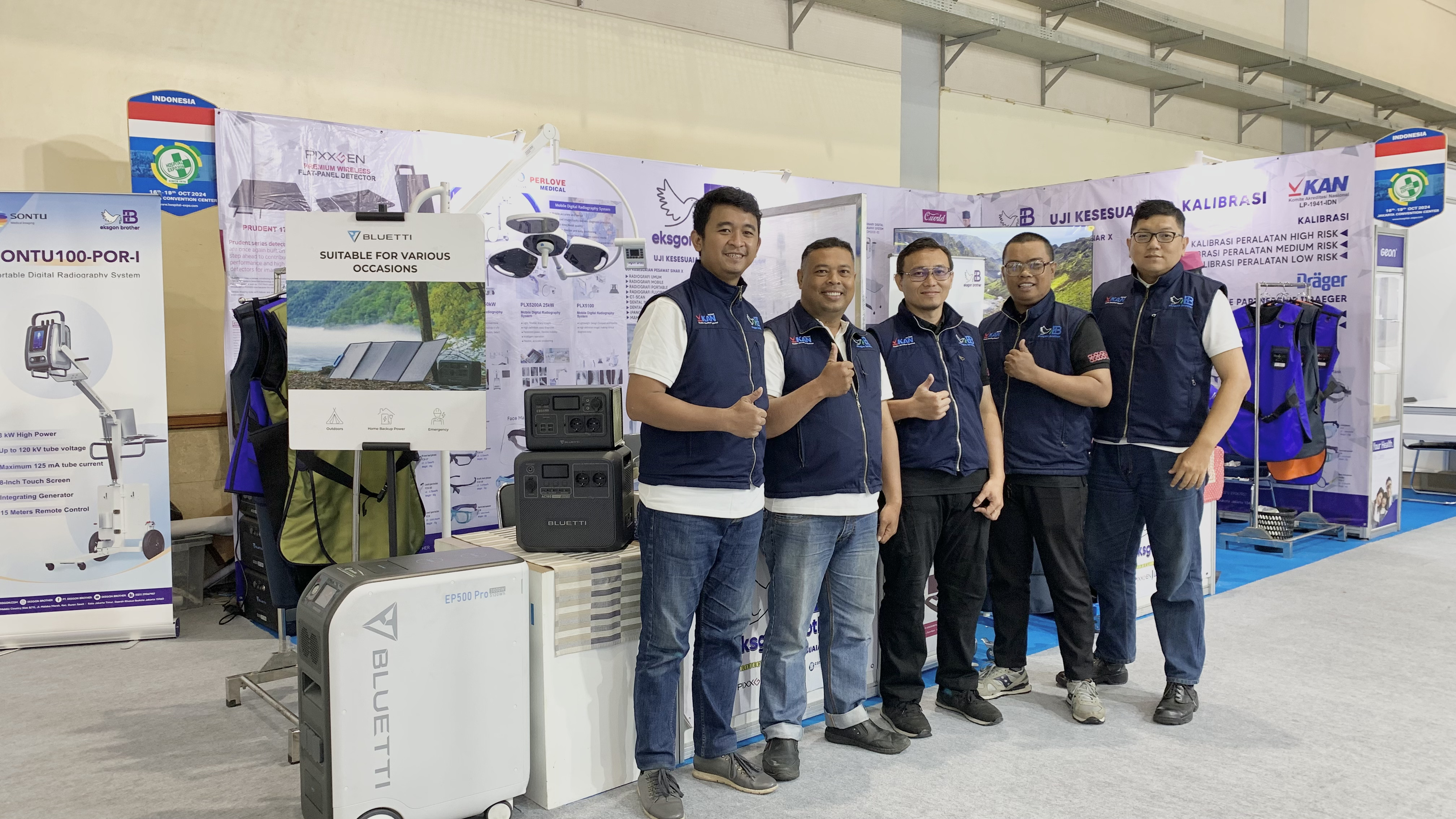 PT Eksgon Brother Tampilkan Solusi Inovatif di Hospital Expo 2024
