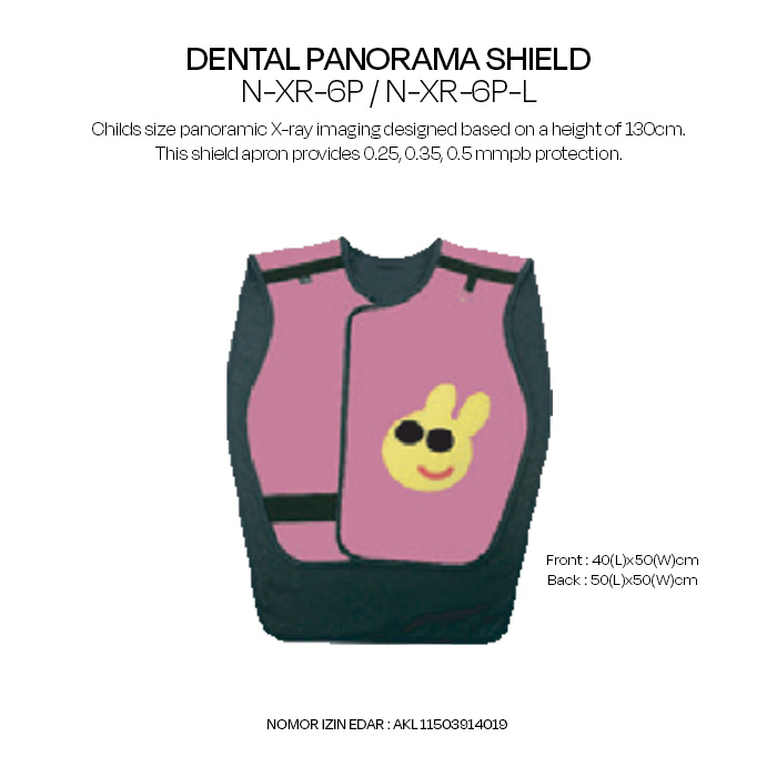 DENTAL INTRAORAL SHIELD - N-XR-6P