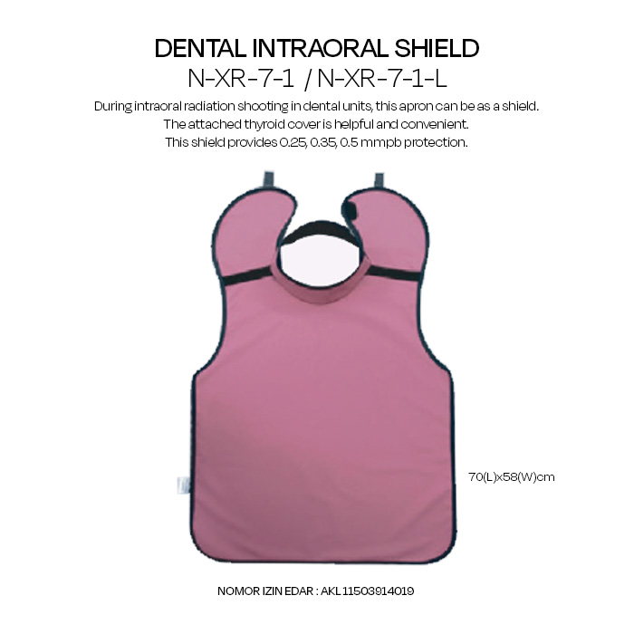 DENTAL INTRAORAL SHIELD - N-XR-7-1
