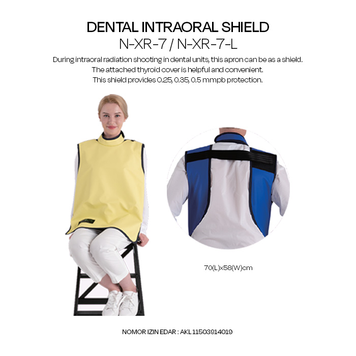 DENTAL INTRAORAL SHIELD - N-XR-7